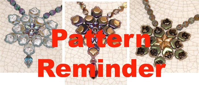 BeadSmith Exclusive Virupaksha Necklace & Earrings Pattern Reminder