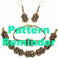 Deb Roberti's Baroque Bracelets & Earrings Pattern Reminder
