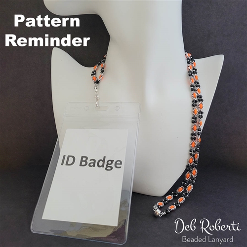 Deb Roberti's Beaded Lanyard Pattern Reminder