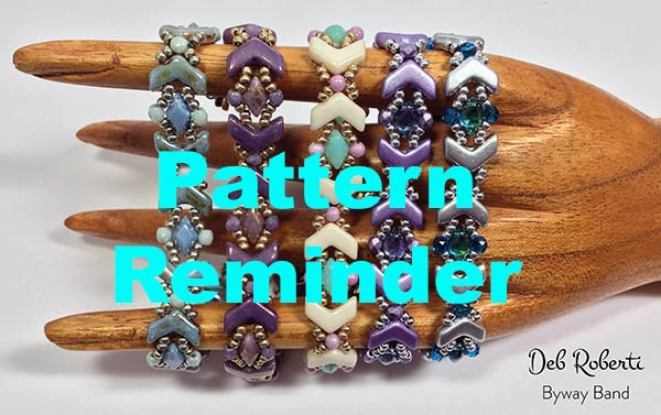 Deb Roberti's Byway Bracelet Pattern Reminder