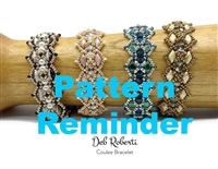 Deb Roberti's Coulee Bracelet Pattern Reminder