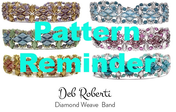 Deb Roberti's Diamond Weave Band Pattern Reminder