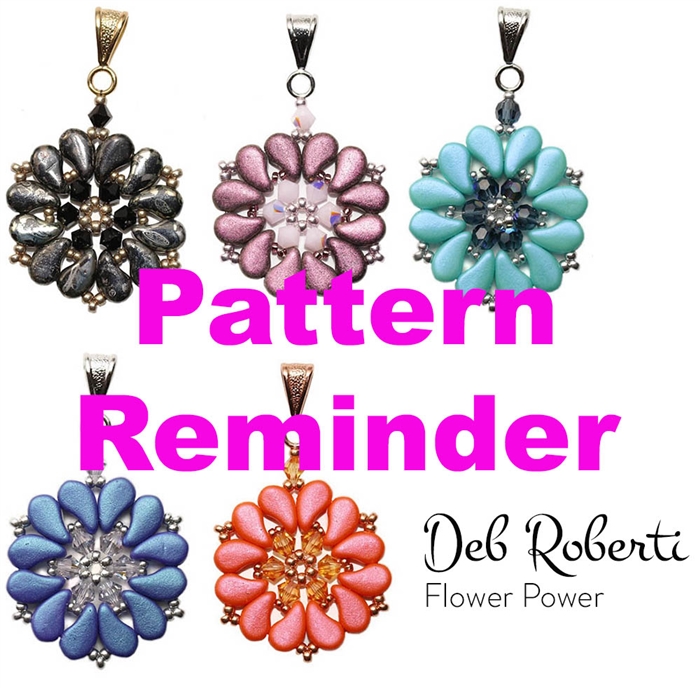 Deb Roberti's Flower Power Pattern Reminder