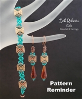 Deb Roberti's Gala Bracelet & Earrings Pattern Reminder