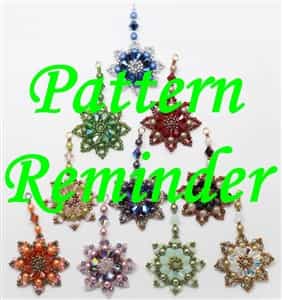 Deb Roberti's Octavia Ornament & Pendant Pattern Reminder