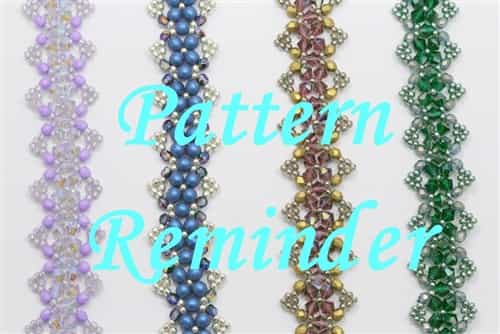Deb Roberti's Secret Santa Bracelet Pattern Reminder