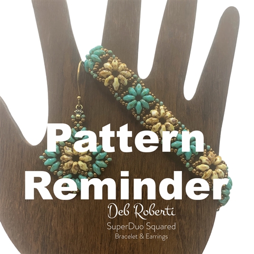 Deb Roberti's SuperDuo Squared Pattern Reminder