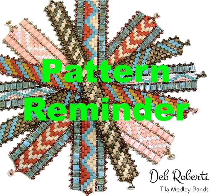 Deb Roberti's Tila Medley Bands Pattern Reminder