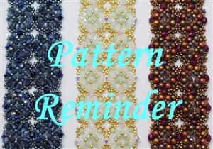 Deb Roberti's Tuscan Cuff Pattern Reminder