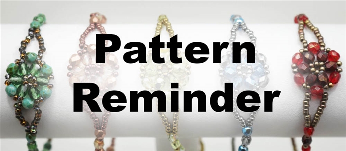 Deb Roberti's Hana-Ami Bracelets Pattern Reminder