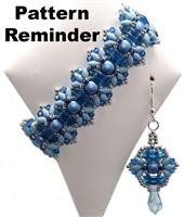 Michelle Snyder Flora Bracelet Pattern Reminder