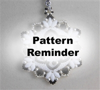 Michelle Snyder Hannah Pendant Pattern Reminder