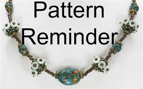 BeadSmith Exclusive Bead Pattern Ocular Beaded Bead Necklace