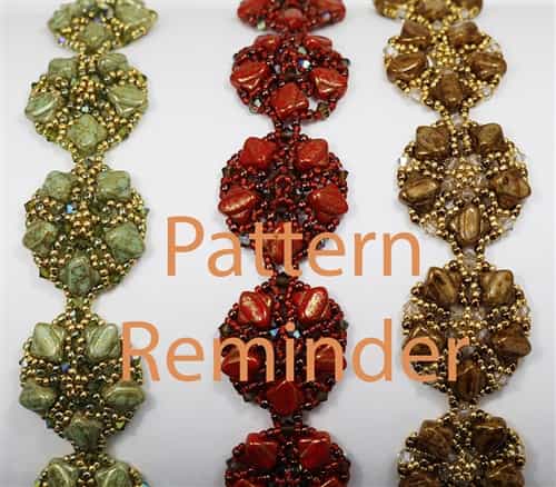 BeadSmith Exclusive Bead Pattern Silky Circlets Reminder
