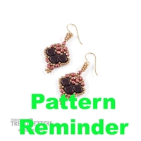 Starman Heartfelt Earrings Pattern Reminder