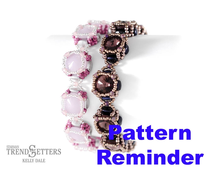 Starman Rose Rivoli Bracelet Pattern Reminder