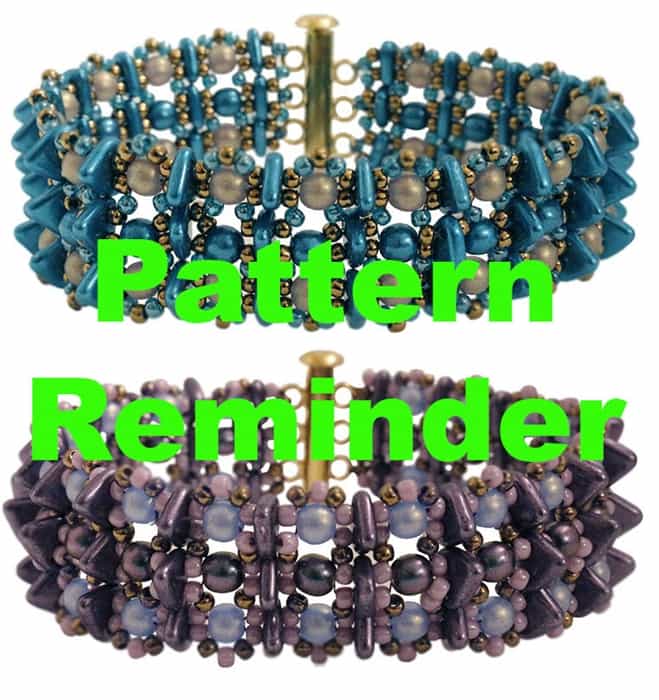 Starman Trifecta Bracelet Pattern Reminder