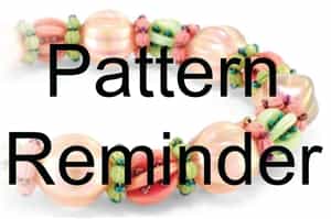 Starman Whatamelon Bracelet Pattern Reminder