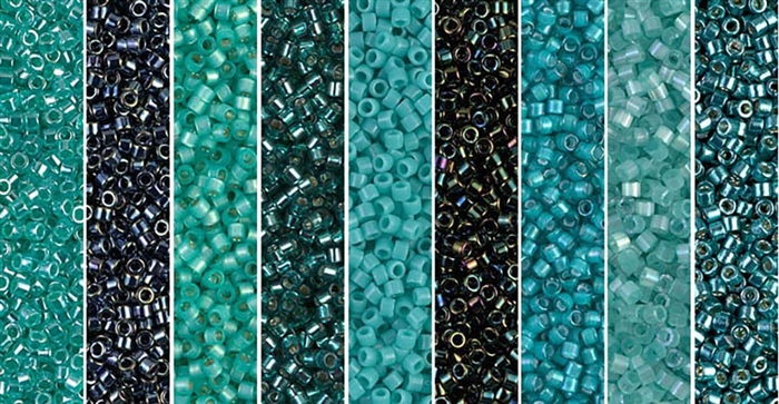 Arcadia Monday - Exclusive Mix of Miyuki Delica Seed Beads