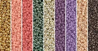 Canyon Monday Rounder - Exclusive Mix of Miyuki Rocaille Seed Beads