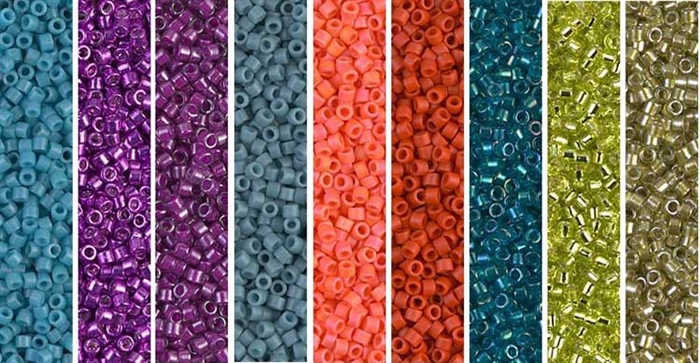 Capri Monday - Exclusive Mix of Miyuki Delica Seed Beads