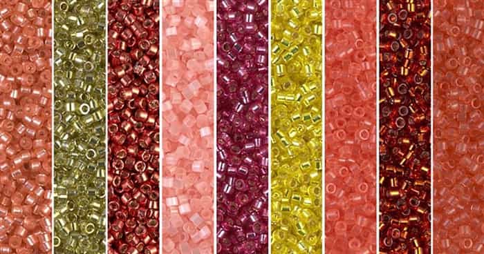 Cherry Tomato Monday - Exclusive Mix of Miyuki Delica Seed Beads