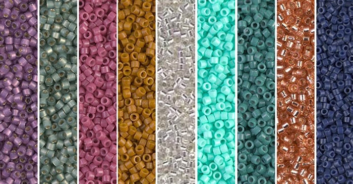 Crossroads Monday - Exclusive Mix of Miyuki Delica Seed Beads