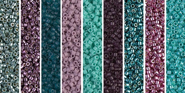 Dragonfly Monday - Exclusive Mix of Miyuki Delica Seed Beads