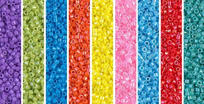 Easter Egg Monday - Exclusive Mix of Miyuki Delica Seed Beads