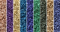 Galvanized Duracoat Monday - Exclusive Mix of Miyuki Delica Seed Beads