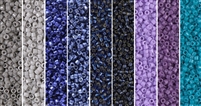 Gayle Monday - Exclusive Mix of Miyuki Delica Seed Beads