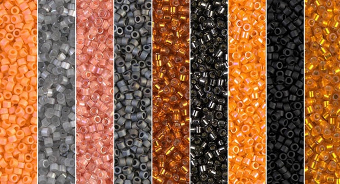 Haunted Monday - Exclusive Mix of Miyuki Delica Seed Beads