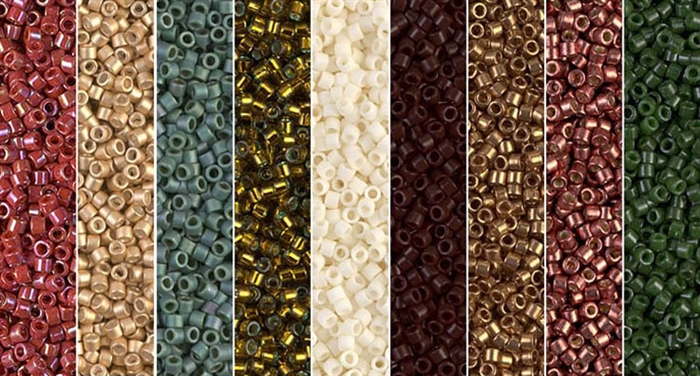 Holiday Monday - Exclusive Mix of Miyuki Delica Seed Beads