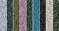 January Monday - Exclusive Mix of Miyuki Delica Seed Beads