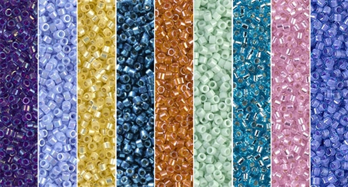 Lily of the Nile Monday - Exclusive Mix of Miyuki Delica Seed Beads