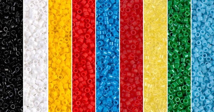 Macaw Monday - Exclusive Mix of Miyuki Delica Seed Beads