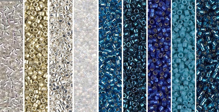 Nocturne Monday - Exclusive Mix of Miyuki Delica Seed Beads