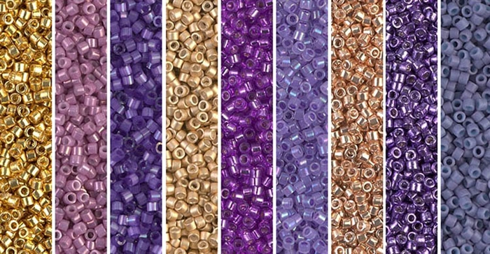 Peirot Monday - Exclusive Mix of Miyuki Delica Seed Beads