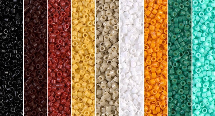 Pristine Monday - Exclusive Mix of Miyuki Delica Seed Beads