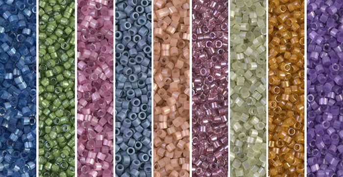 Provence Monday - Exclusive Mix of Miyuki Delica Seed Beads