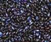 Amethyst Azuro Czech Rizo Seed  Beads - 8 Grams