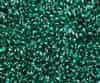 Emerald Czech Rizo Seed  Beads - 8 Grams