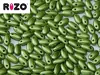 Rizo 2.5/6mm : RPB-RIZO-25034 - Alabaster Pastel Olivine - 8 grams