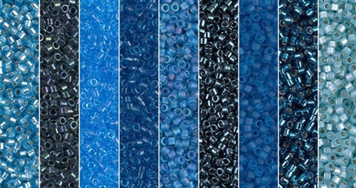 Reflecting Pond Monday - Exclusive Mix of Miyuki Delica Seed Beads