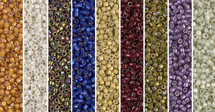 Renaissance Monday - Exclusive Mix of Miyuki Delica Seed Beads