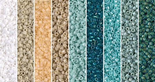 Seaboard Monday - Exclusive Mix of Miyuki Delica Seed Beads