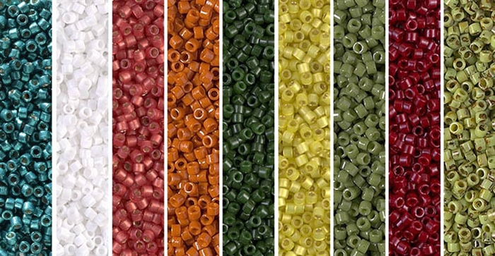 September Monday - Exclusive Mix of Miyuki Delica Seed Beads