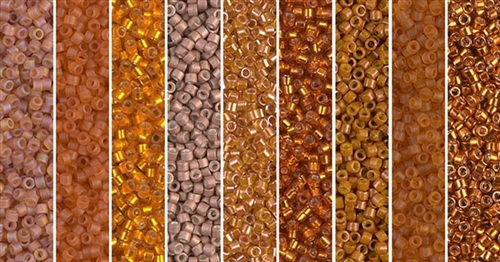 Sweet Potato Pie Monday - Exclusive Mix of Miyuki Delica Seed Beads