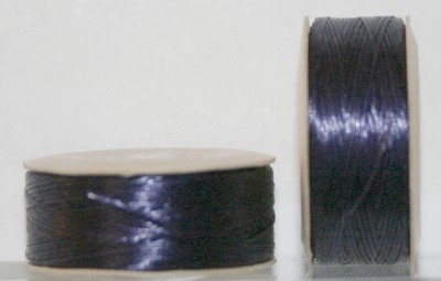 Size 0 Nymo Dark Purple Bobbin