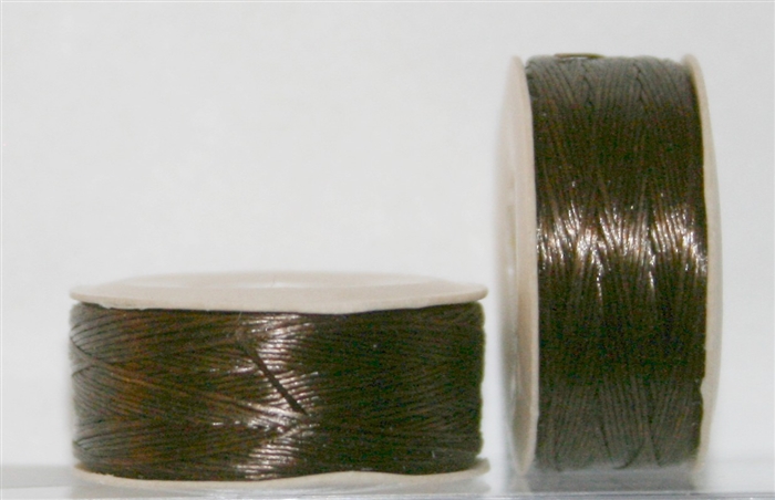 Size B Nymo Dark Brown Bobbin